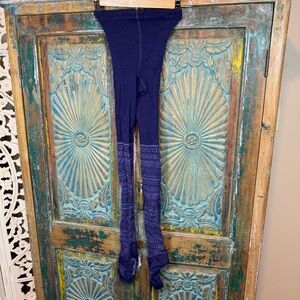 Smartwool tights fair isle wool blend M (L)